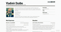 Desktop Screenshot of dzalbo.com