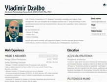 Tablet Screenshot of dzalbo.com